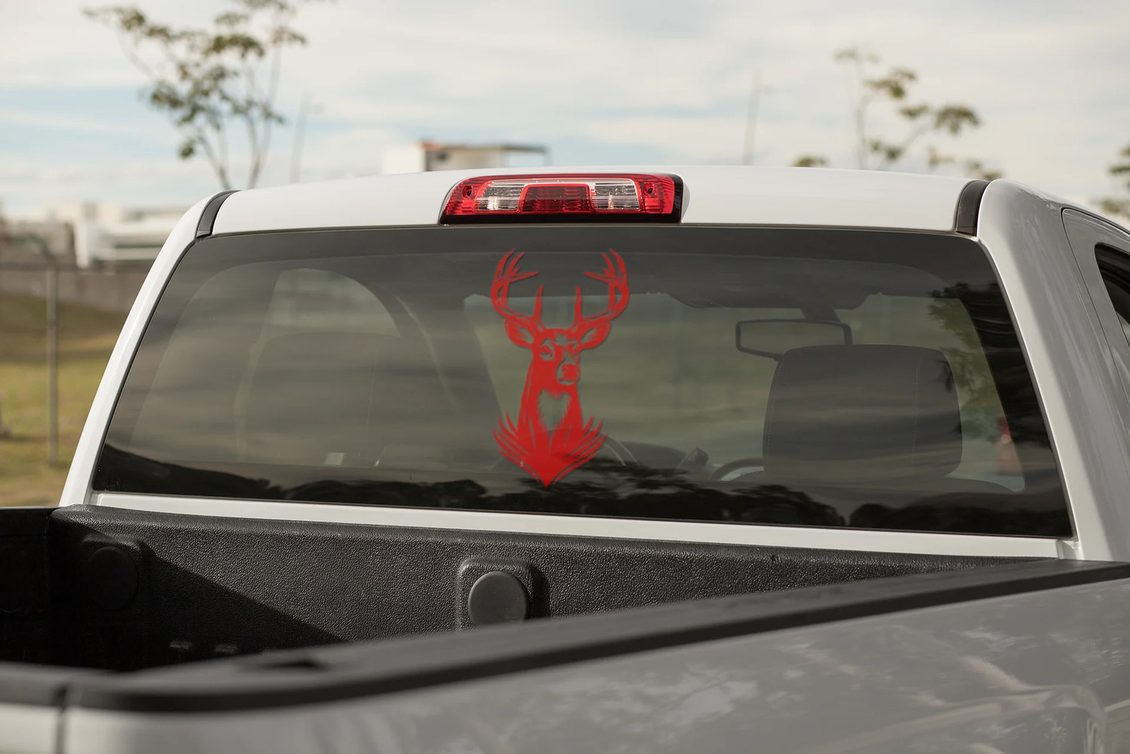 deer decal for car, vinyl decal truck hunting whitetail bumper window door