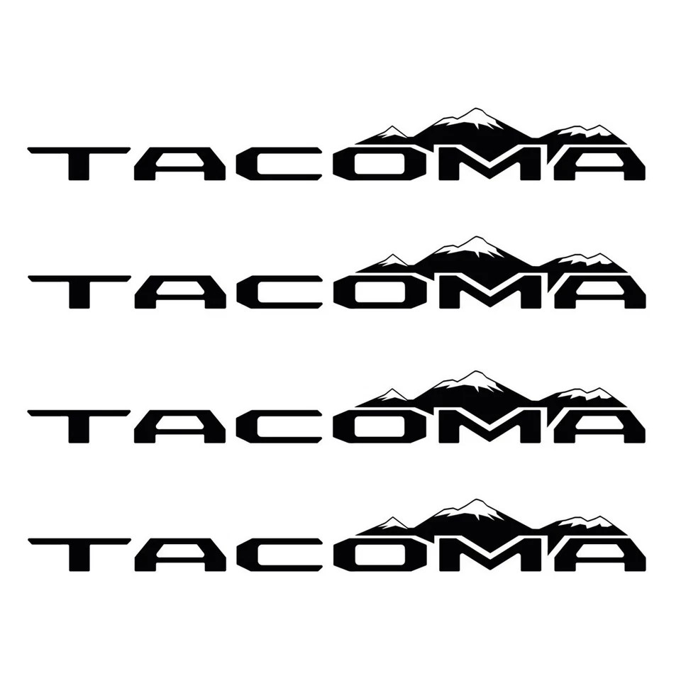 Toyota Tacoma Decal TRD Pro Sport SR5 Off Road Mountain Door Sticker