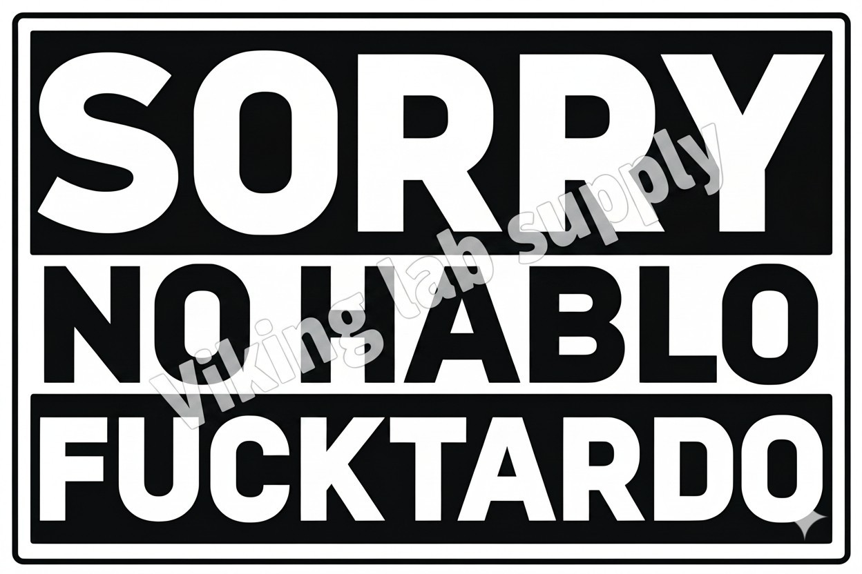 Funny Waterproof Vinyl Sticker "3 Long – 5 Pack