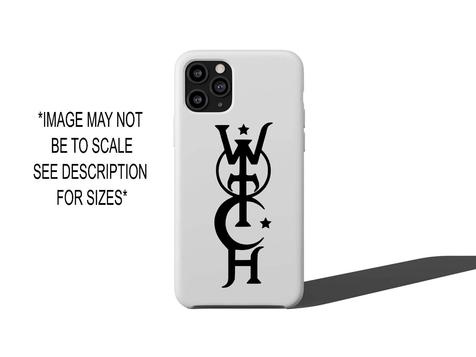 Witch Vinyl Decal, bumper sticker, wall decal