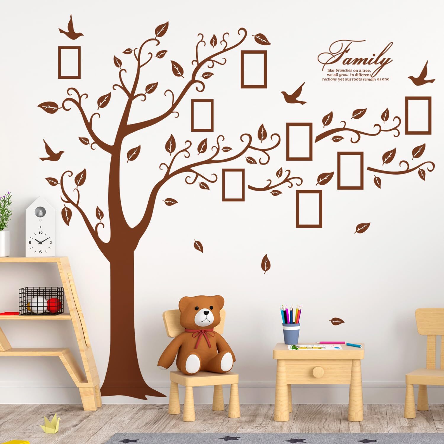 Love Family Tree Wall Decor Picture Frame Collage Removable 3D DIY Acrylic…