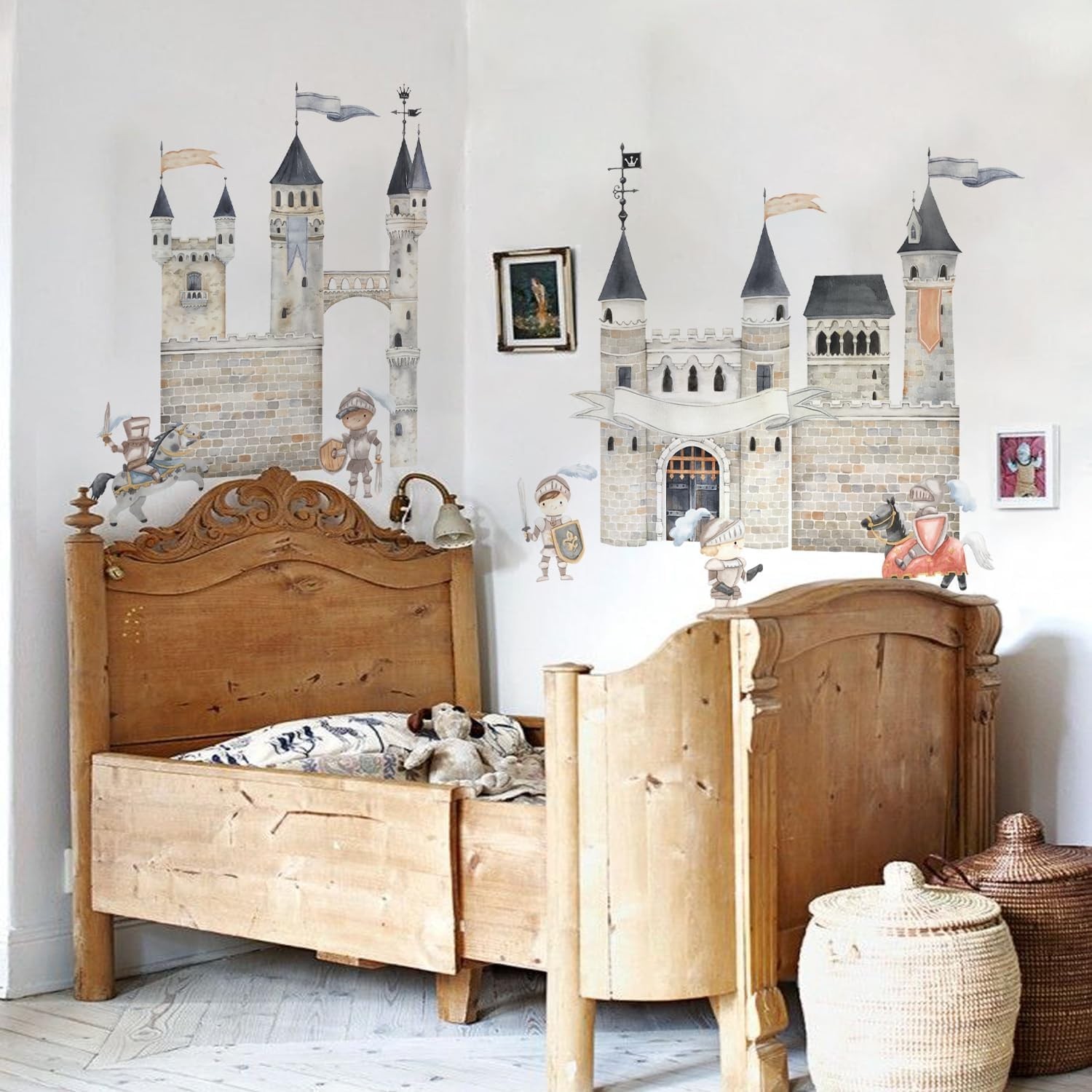 Large Watercolor Wall Sticker for Playroom