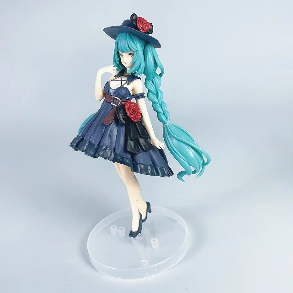 20cm Hot Hatsune Miku Anime Figures 20cm Trio Try iT Action Figure Kawaii Anime