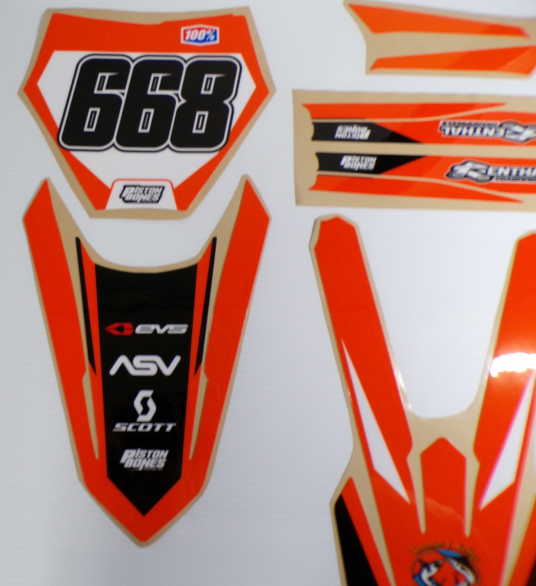 2025 KTM 50 GRAPHICS KIT STICKERS MOTORCROSS THICK USA MADE THICK