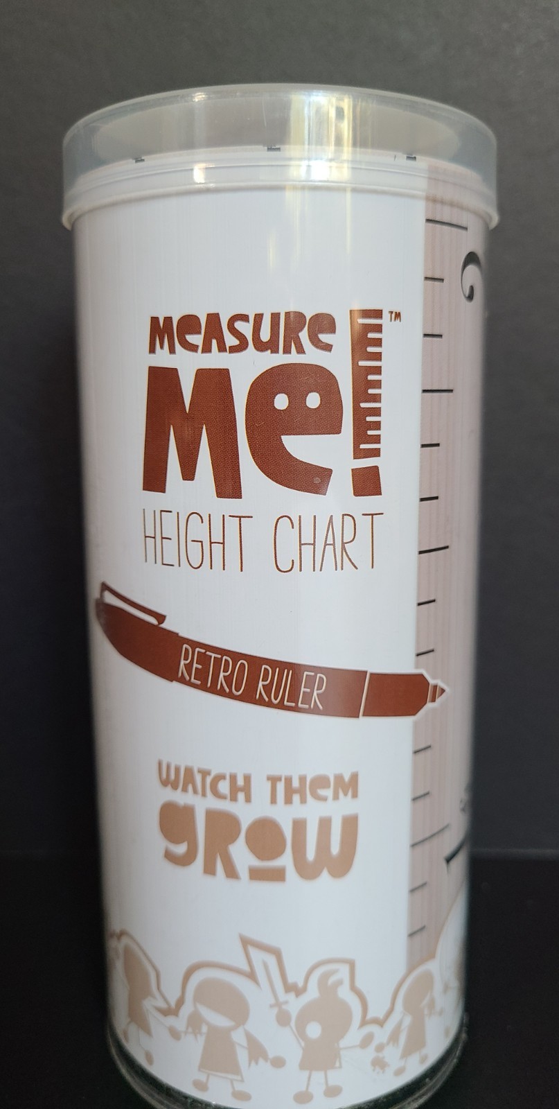 Measure Me! Baby Roll-up Growth Height Chart for Children Kids Room – Retro…