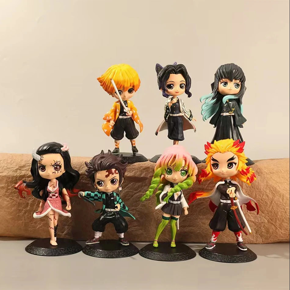 Kochou Shinobu Action Figure – Demon Slayer Kimetsu No Yaiba Anime Girl Statue