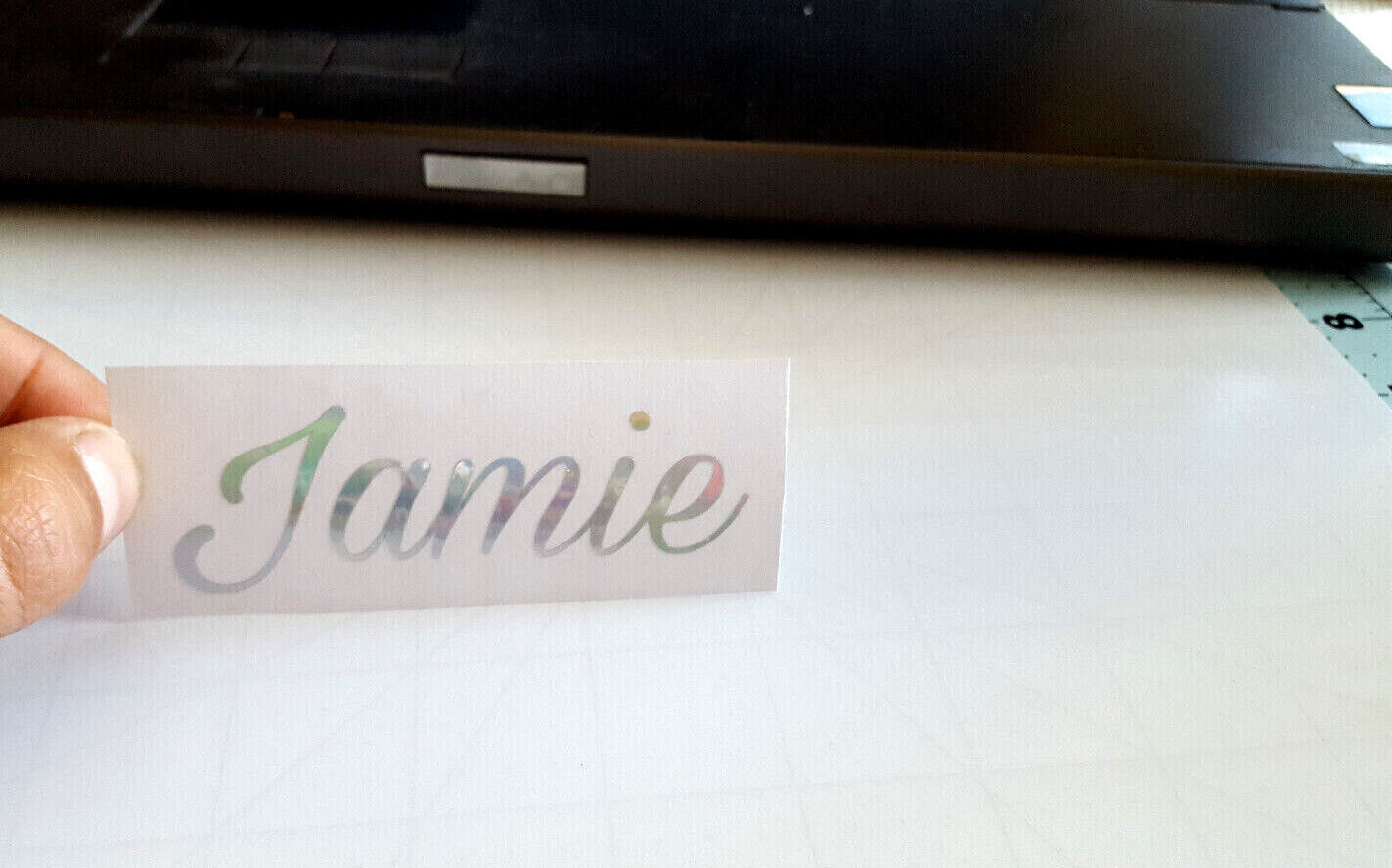 Custom Personalized Vinyl Lettering Name Decal Sticker Car Window Tumbler Flask