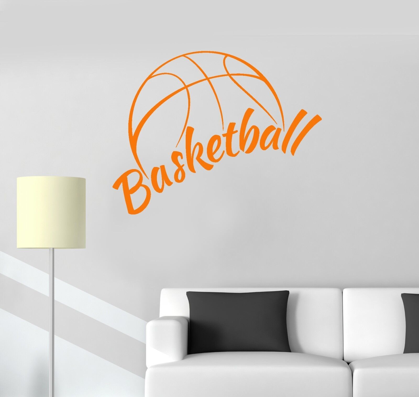 Vinyl Wall Decal Basketball Sports Fan Boy's Room Garage Stickers (ig2130)