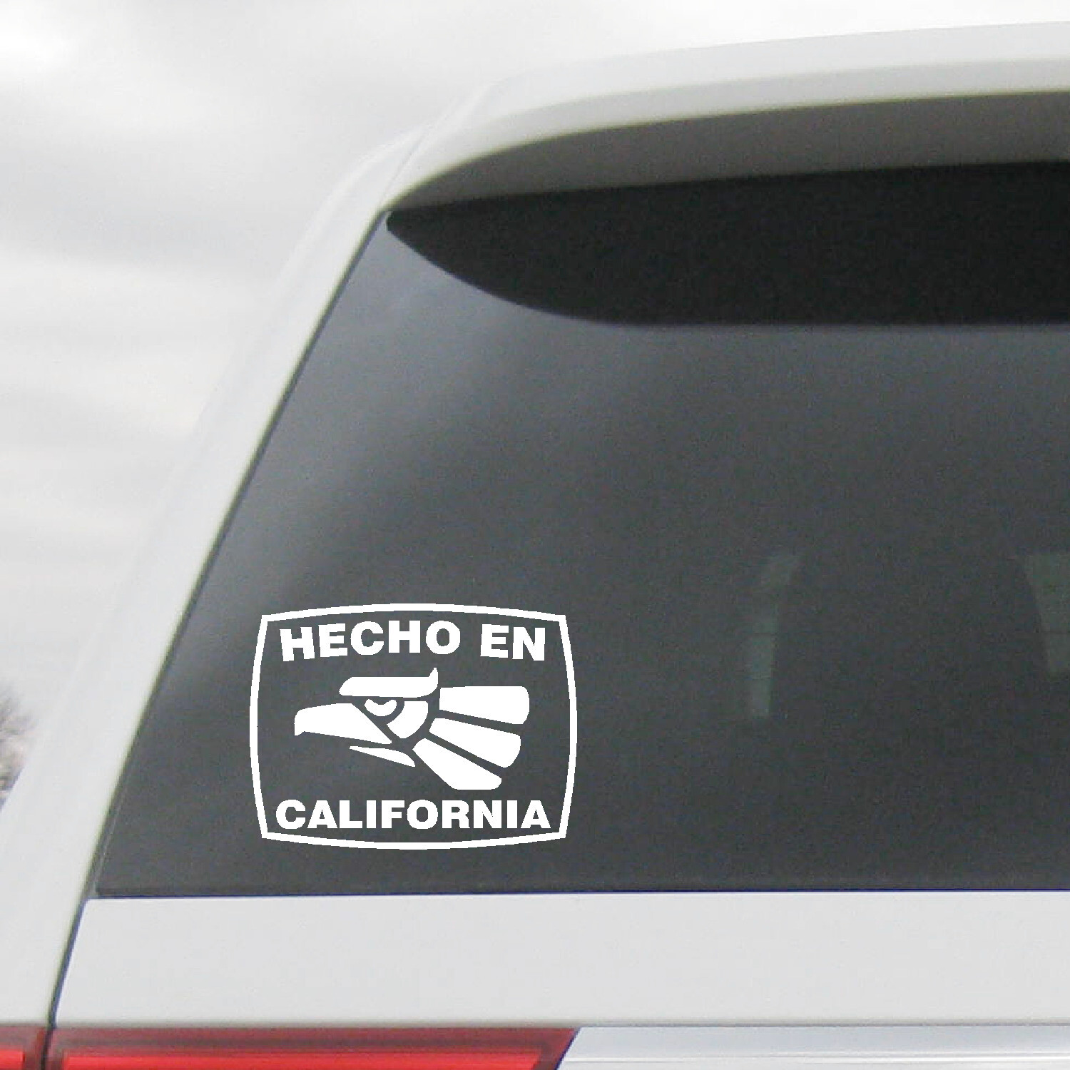 Hecho En California Mexico Aztec Aguila Decal Spanish Made In Sticker