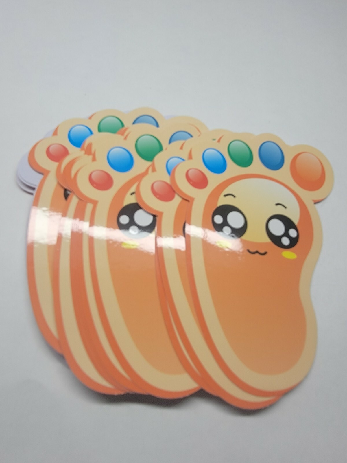Bluecell 15pairs Cartoon Animals Guide Selfadhesive Footprints Stickers Floor De