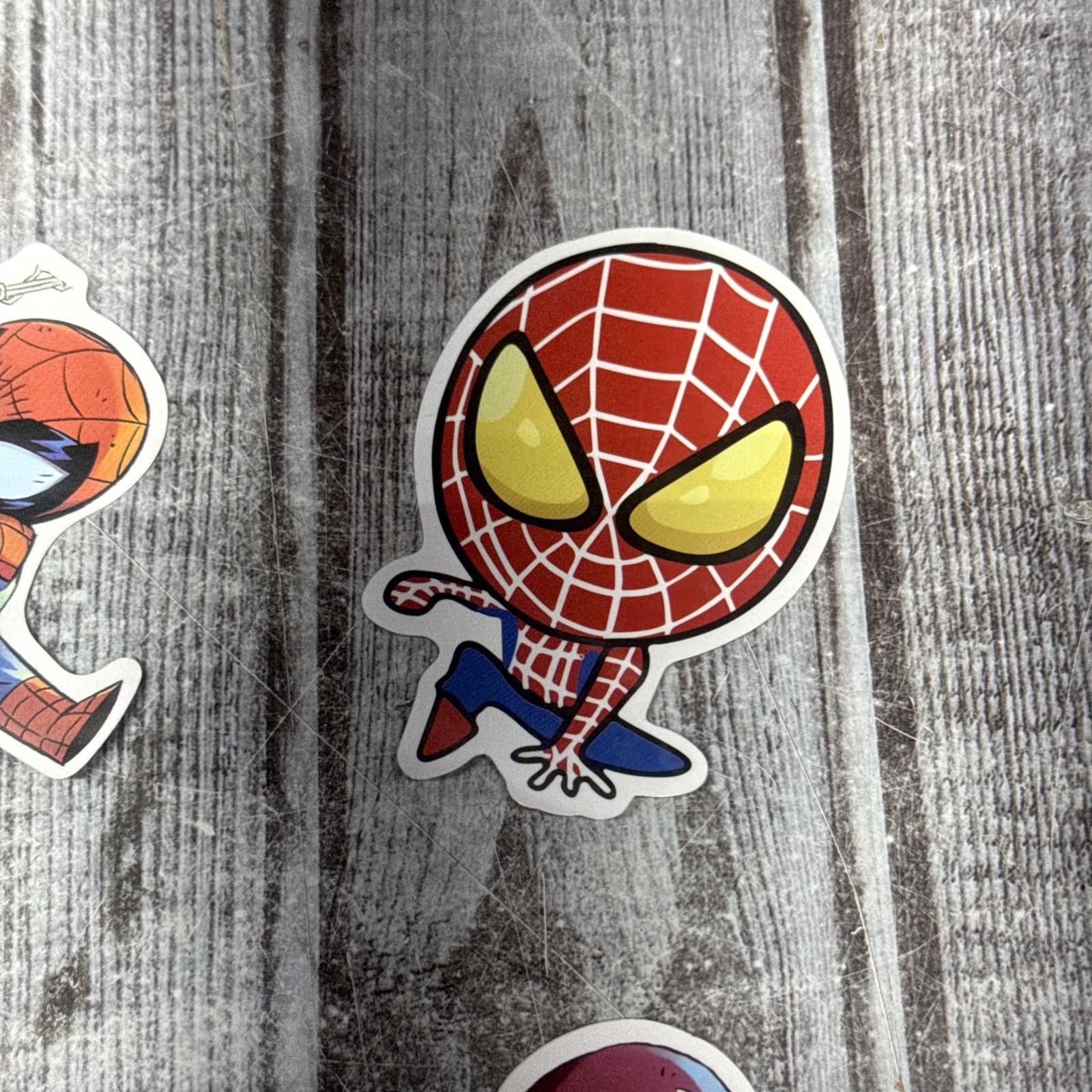 Spider-Man Sticker Lot Of 8 Venom Gwen Marvel Water bottle Laptop Fun Art