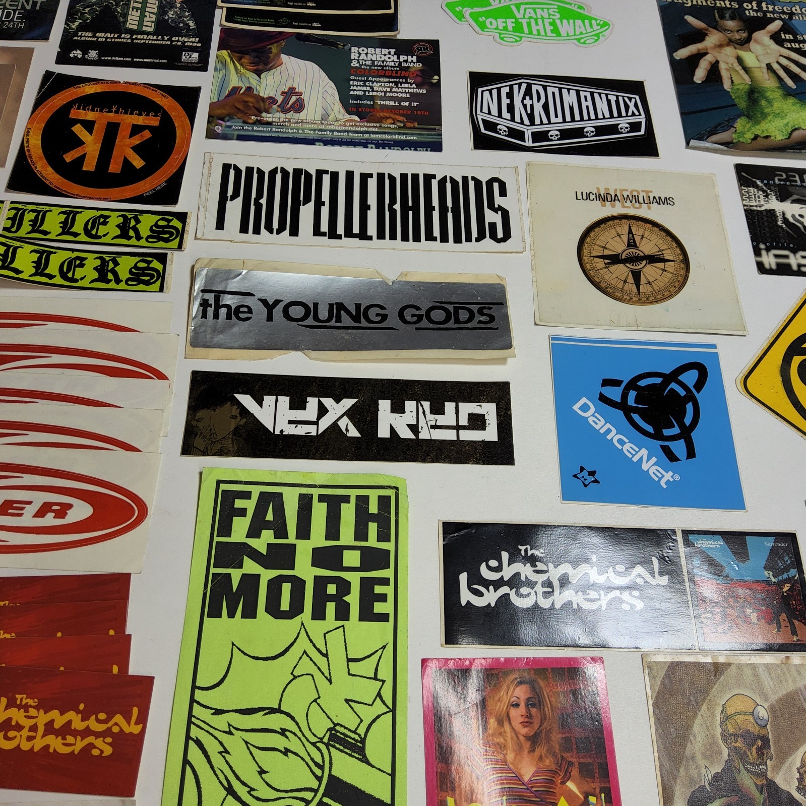 Vintage propellerheads bumper sticker decal 1998 Promo 8×3 album cd release dec