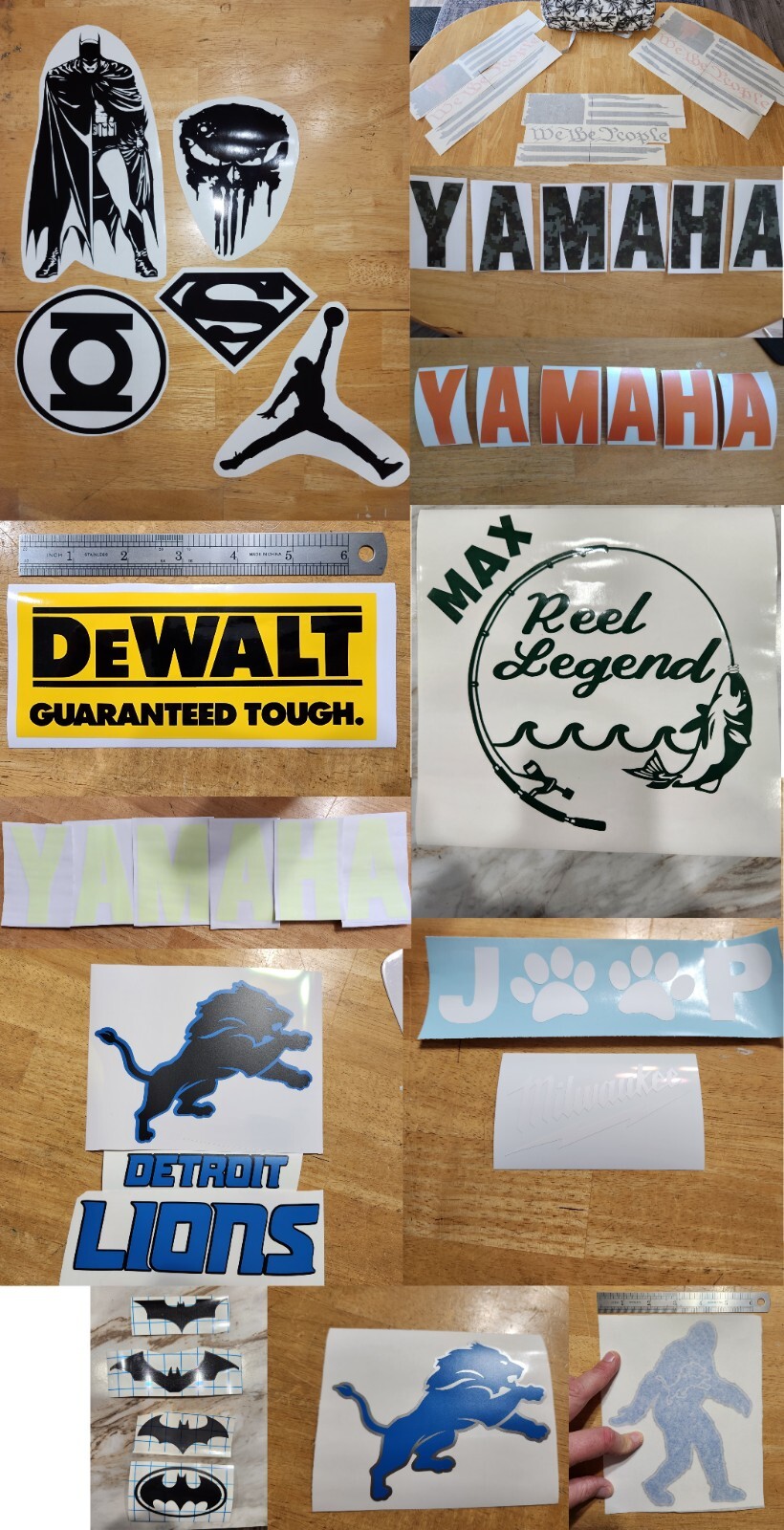Custom/Personalized Vinyl Decals And Stickers Roughly 5in
