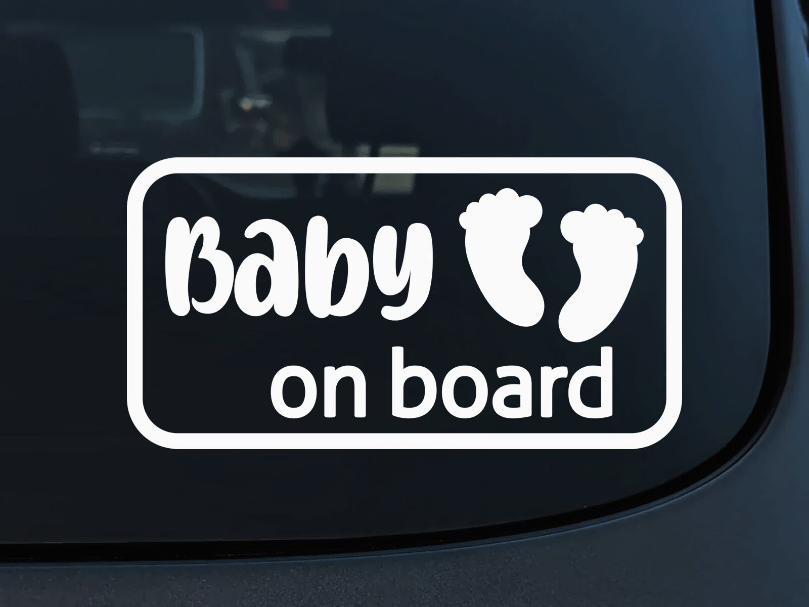 EMPIRE DESIGN Baby on Board Child Kid Little Human Vinyl Decal Car Sticker