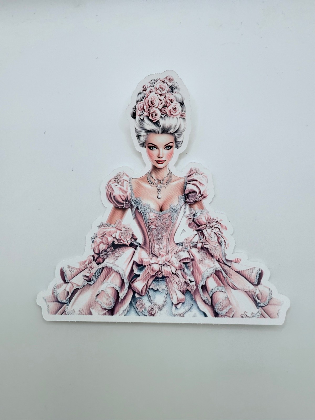 Brand New Gorgeous French Queen Marie Antoinette Sticker 3.5" by 3.75"
