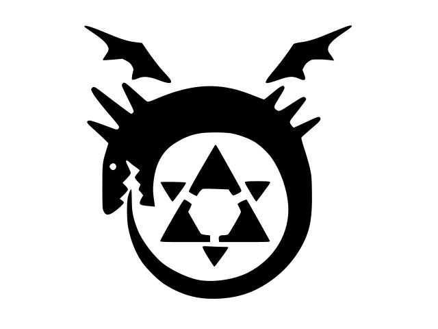FULL METAL ALCHEMIST OUROBORUS Vinyl Decal Car Wall Sticker CHOOSE SIZE COLOR