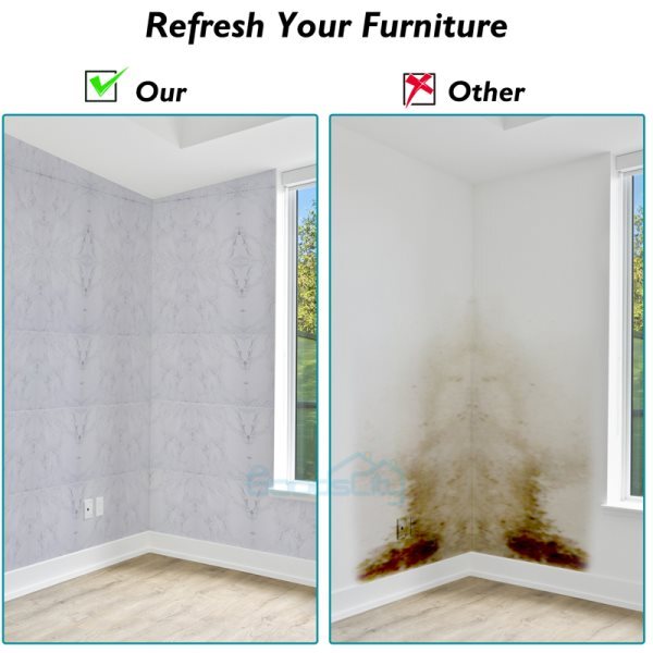 9.8ft Marble Contact Paper Self Adhesive Peel Stick Wallpaper Kitchen Countertop