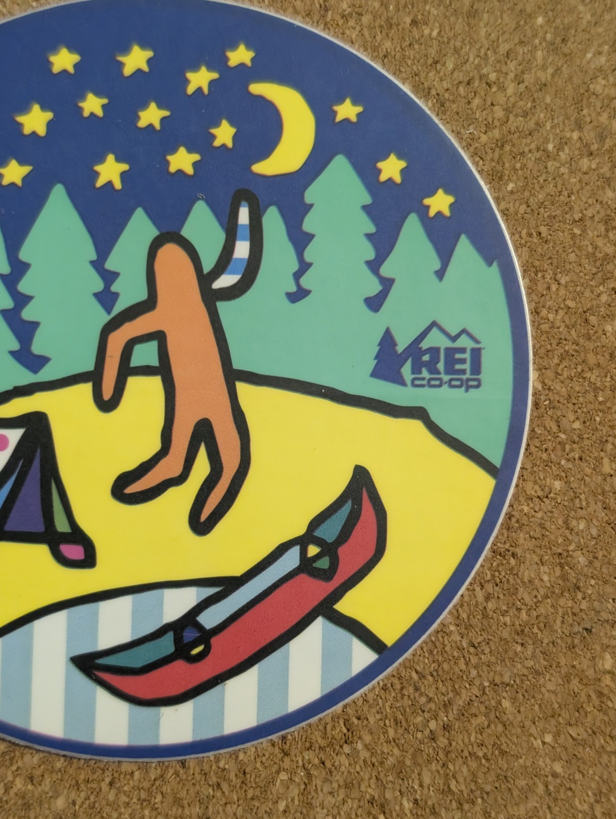 REI Co-op Member Made #4 Sticker – Limited Edition – Outdoor Camping Lifestyle