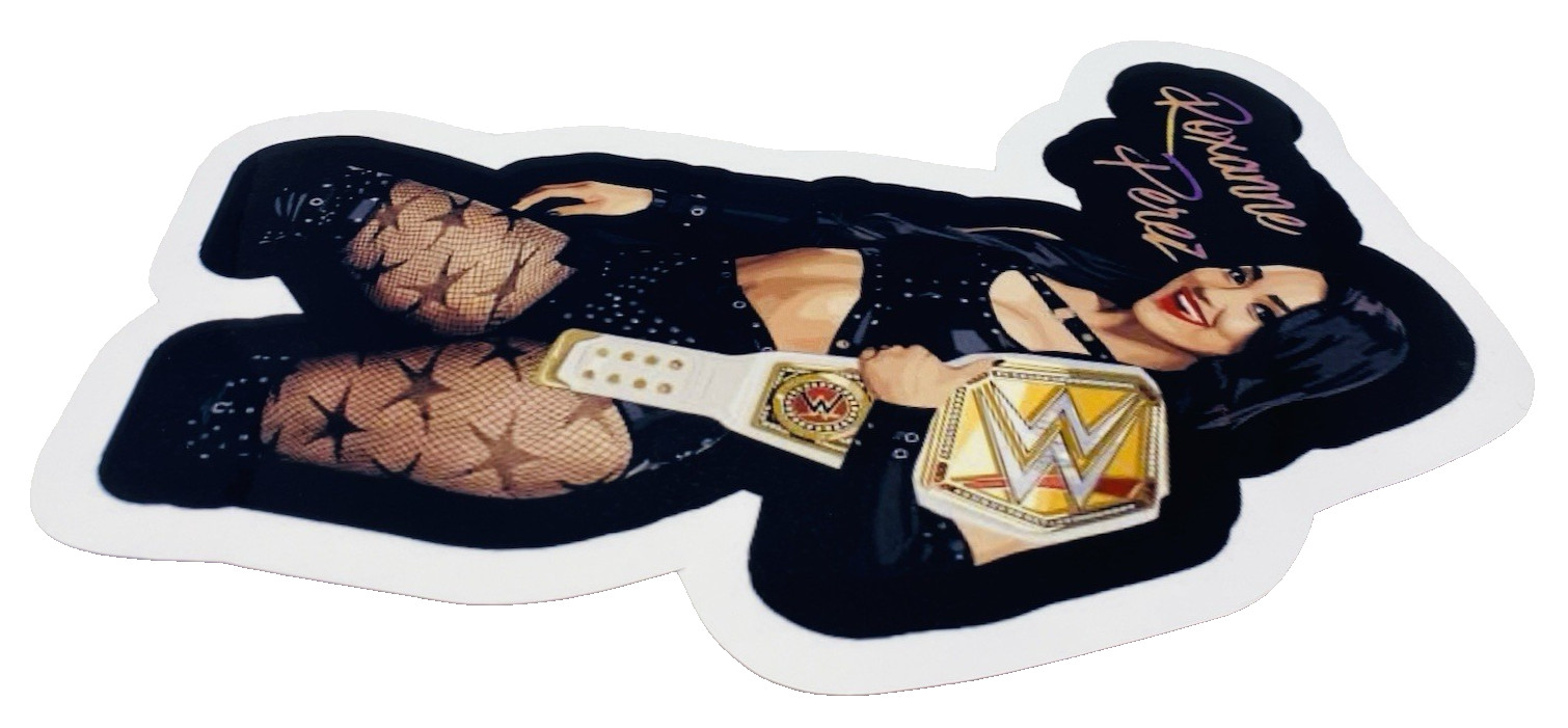 Female Wrestler Water Resistant Xbox Car Decal Laptop Vinyl Sticker PlayStation