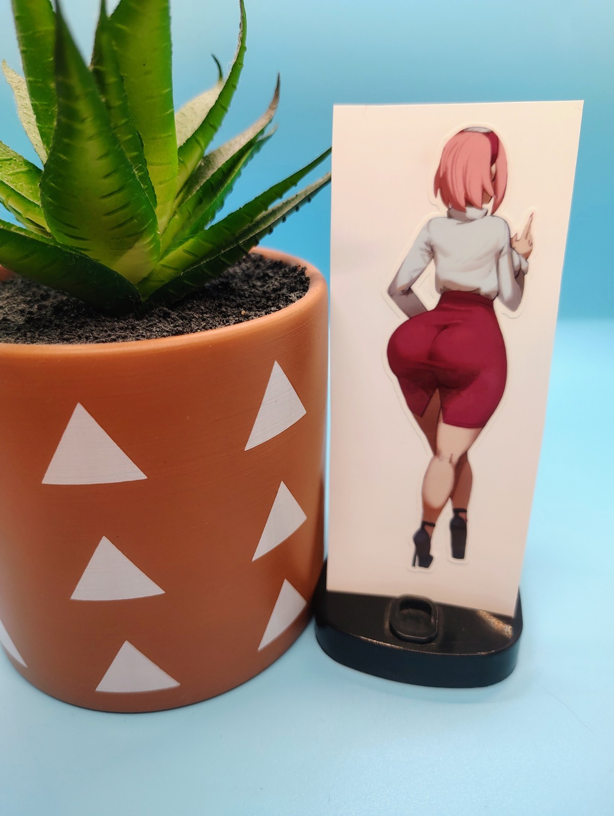 (4.5 Inches) Naruto – Sakura Haruno (Thicc #3) – Water-Resistant Vinyl Sticker