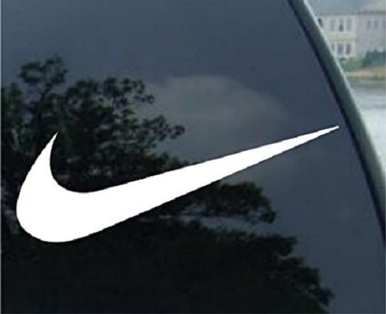 Nike Swoosh -Decal Logo Sticker