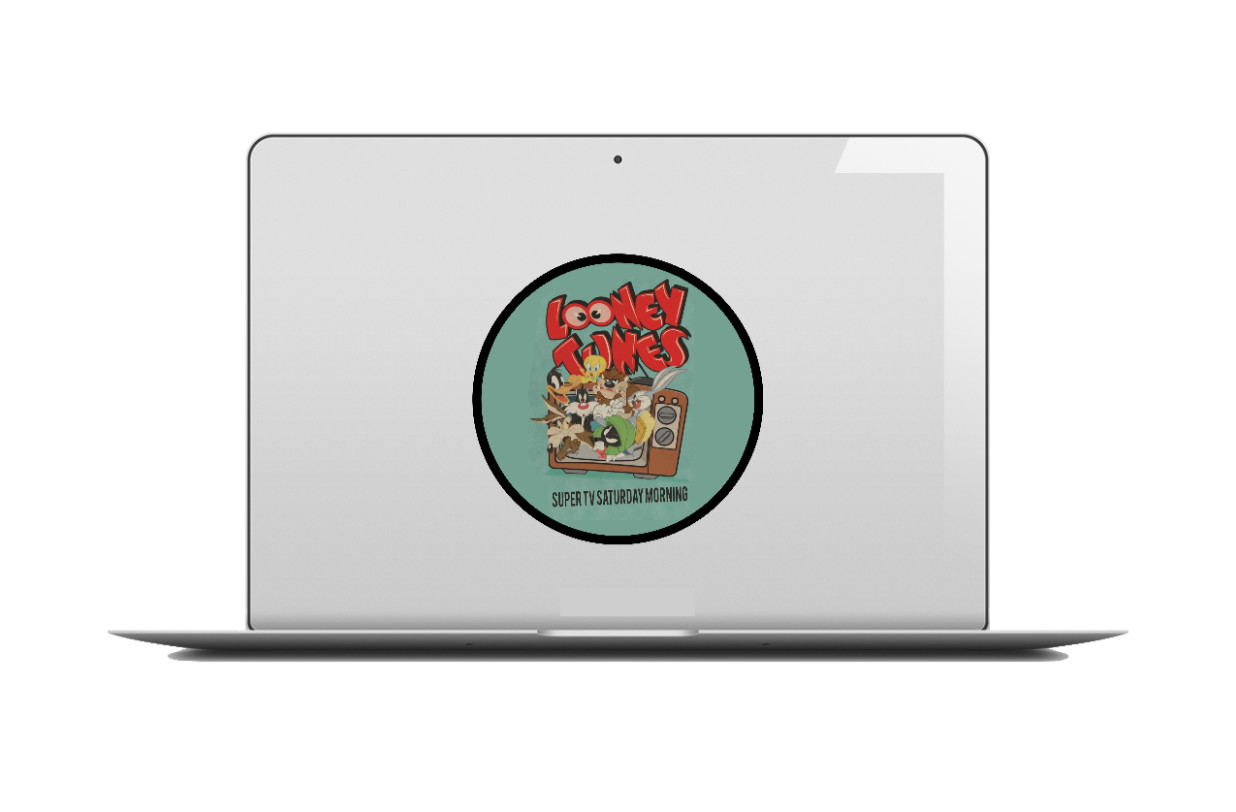 Cartoons – Looney Tunes – 4" Vinyl Decal Car Trailer Laptop Cooler Truck Tumbler