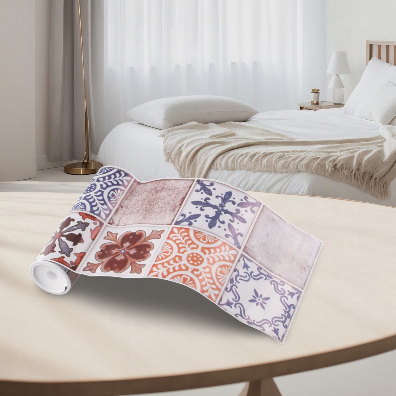 Easy to Apply Waist Line Wall Stickers Removable Mural for Doors and Closets