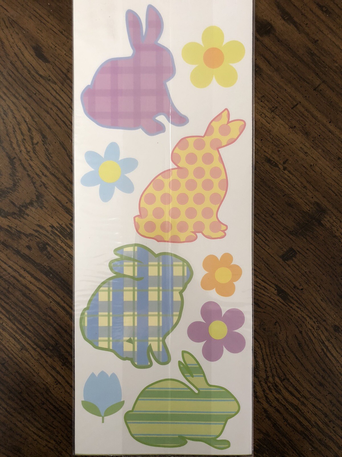 Easter Removable Bunny Egg Flower Wall Safe Peel & Stick Sticker Decal Decor