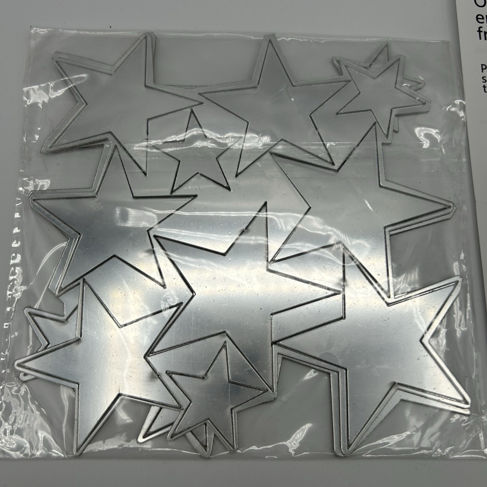 3D Acrylic Mirror Star Stickers, 20 PCS Simple Wall Decor