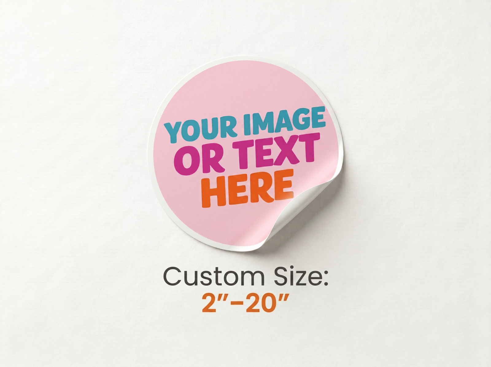 Custom Vinyl Stickers Any Shape Logo Decals Waterproof Die Cut 2"-20" USA