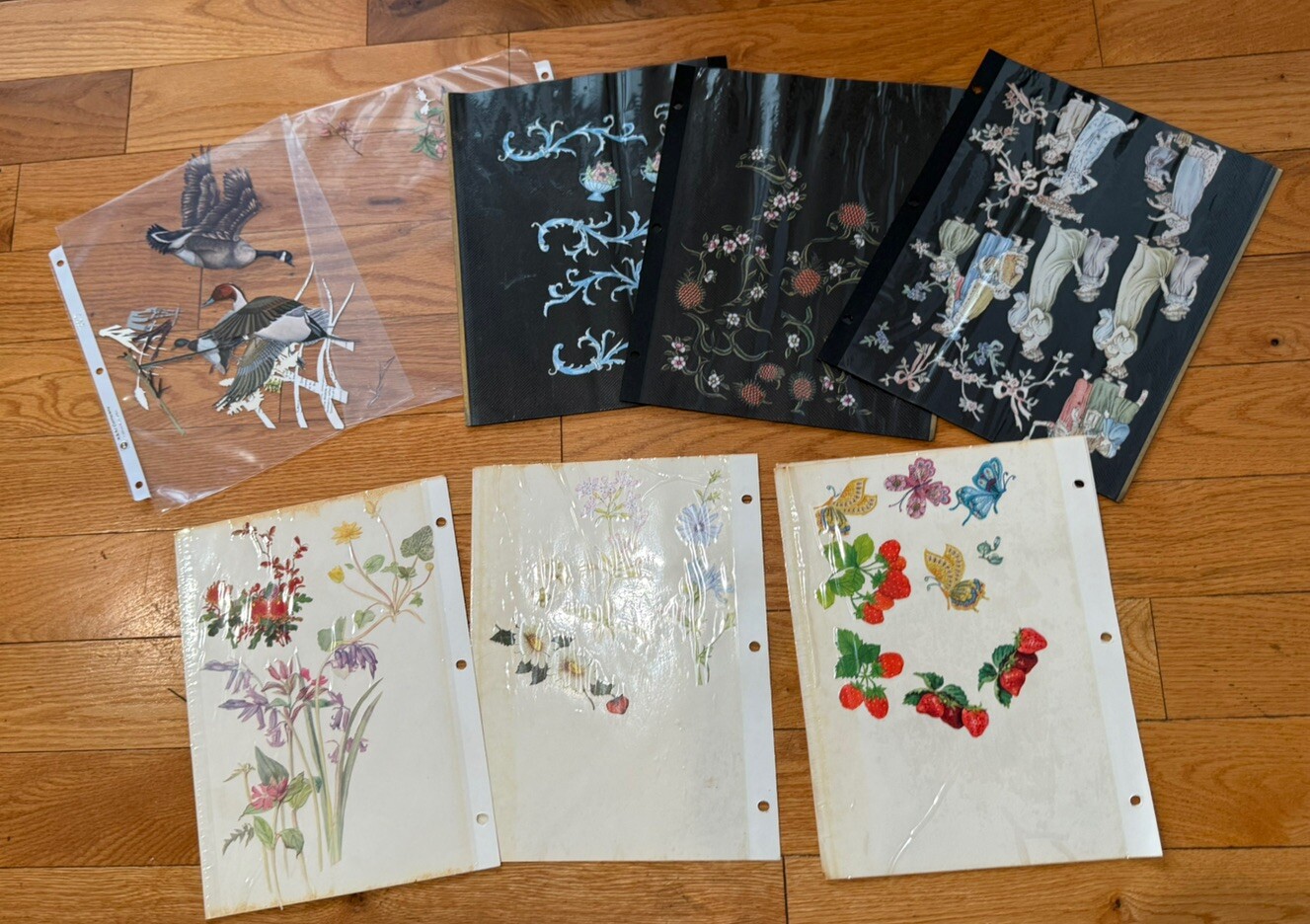 Decoupage Cutouts Vintage Floral Birds Animals People Vintage