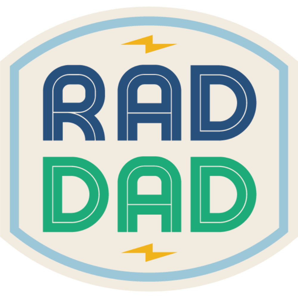 Rad Dad Weather Resistant Sticker | HEARTlandia