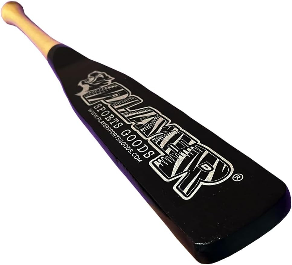 33" Pro Maple Flat Half Paddle Training Baseball & Softball Bat in Size: 33" / W