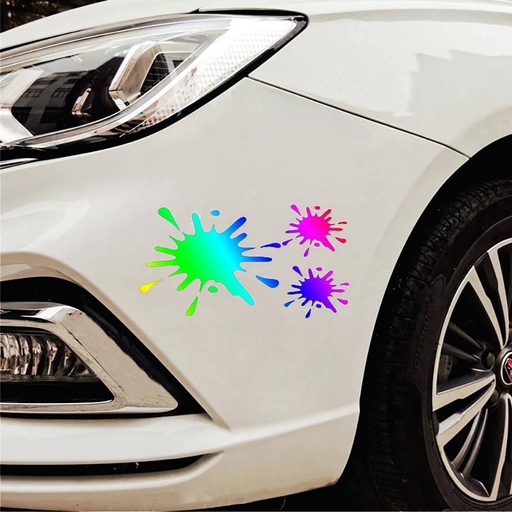 Mire Mud Pattern Car Vinyl Decal Sticker for Auto Body Side Decorations 5.90" x