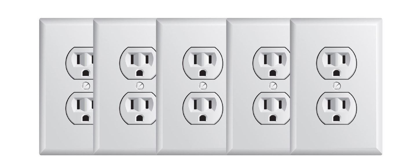 Electrical Outlet Stickers 15Pack Prank Fake Joke Funny Custom Decal HQ Awesome
