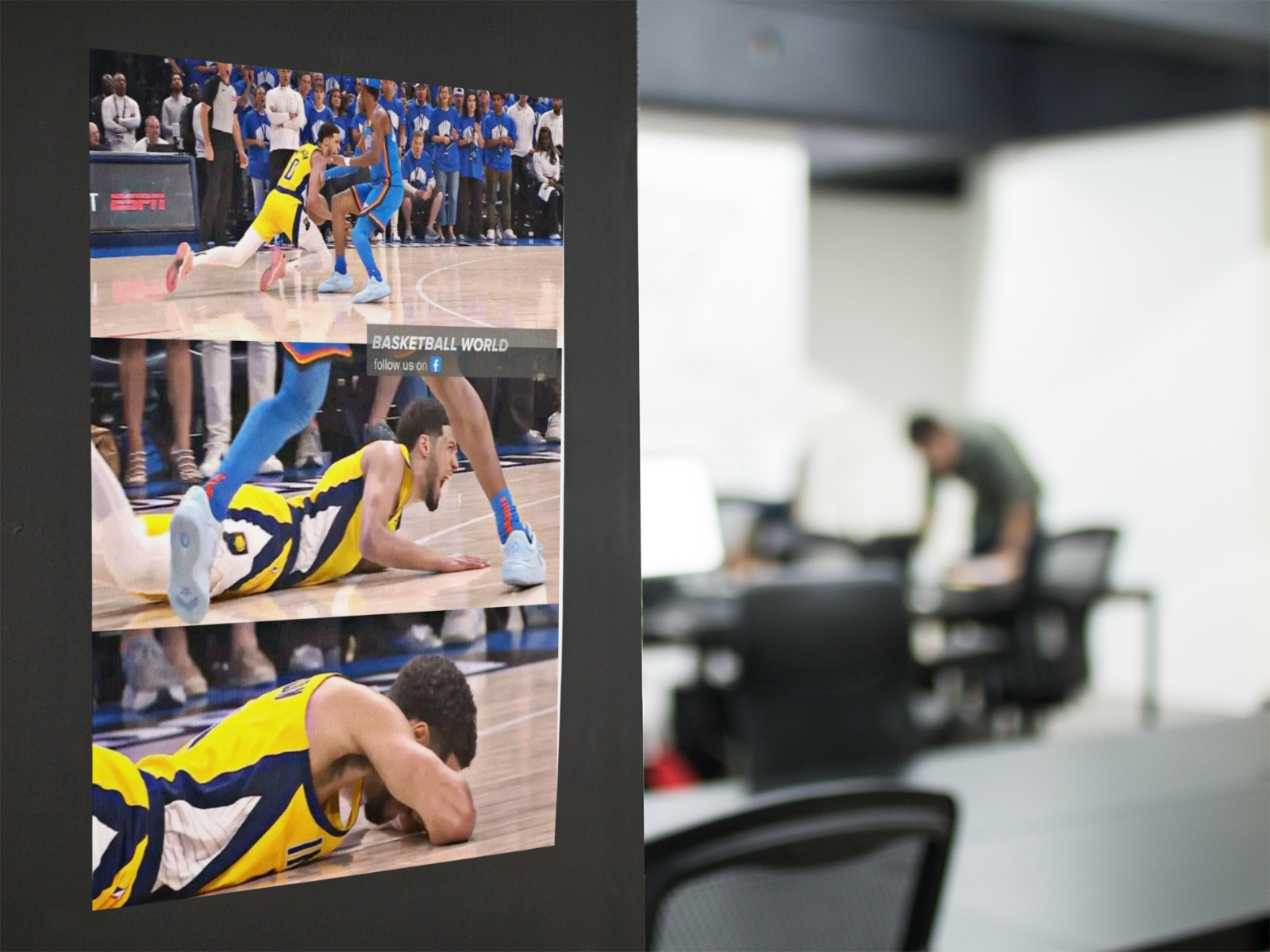 Basketball Superstar Wall Vinyl Decal Graphic Poster Print Removable Adhesive