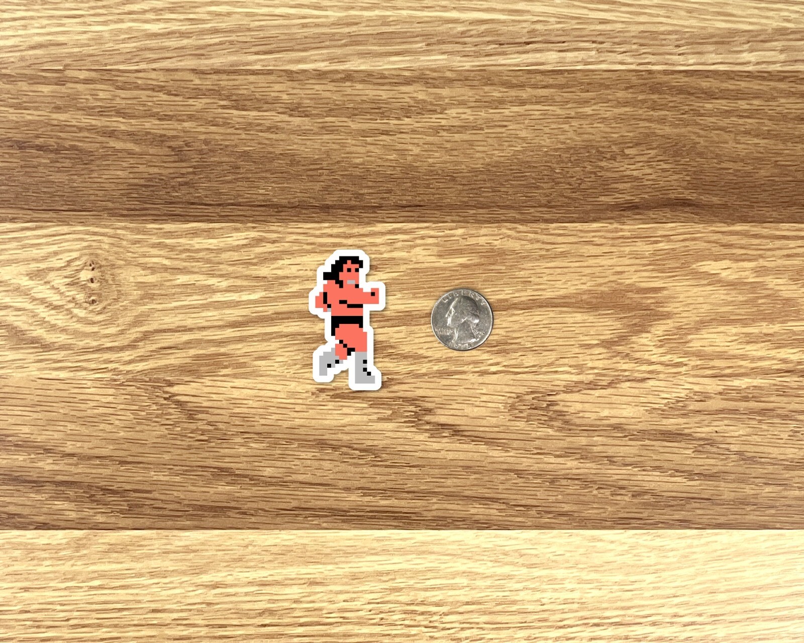 Tag Team Wrestling Stickers Nintendo NES Pixel Art 24 Sticker Pack