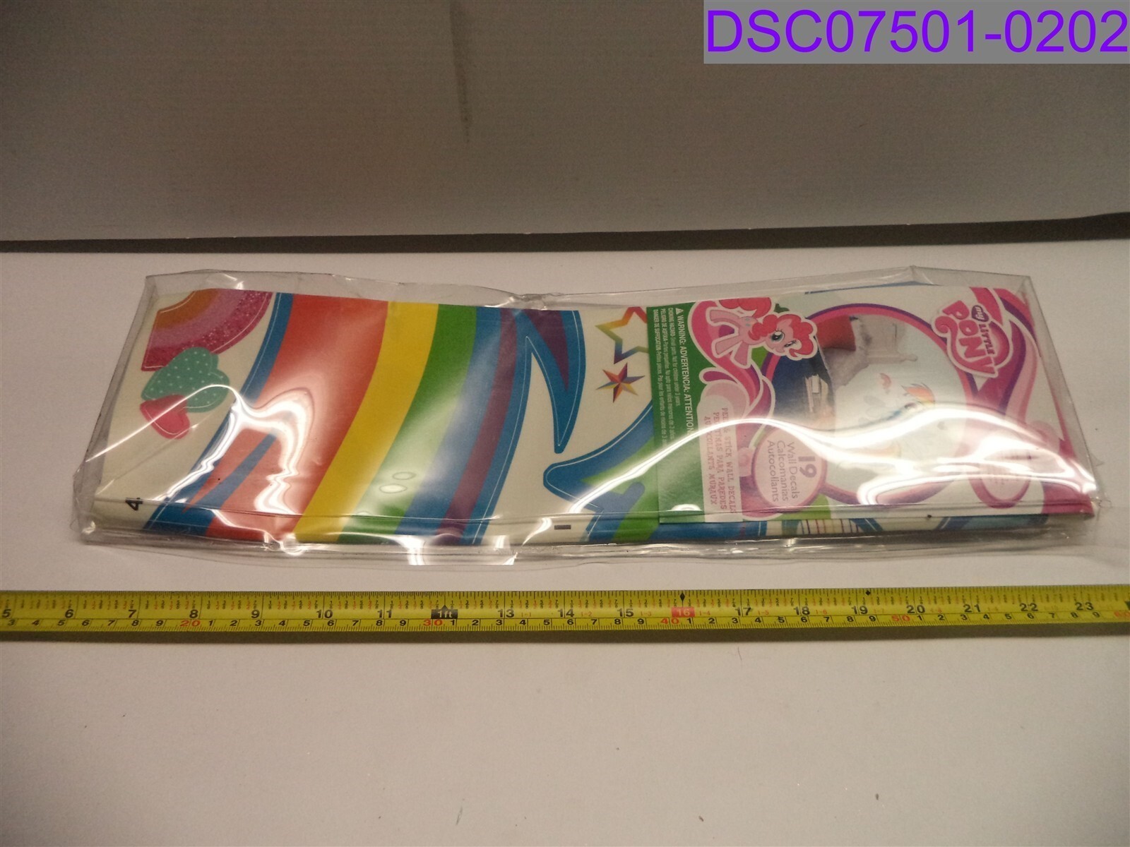 My Little Pony Peel & Stick Wall Decals 19 Pieces P/N RMK2532GM 20181118