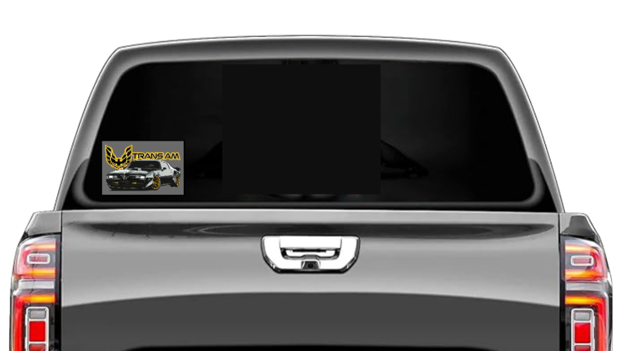 Car Classics "Trans Am" – 4" Vinyl Decal Sticker Handcrafted Car Truck Cooler 25