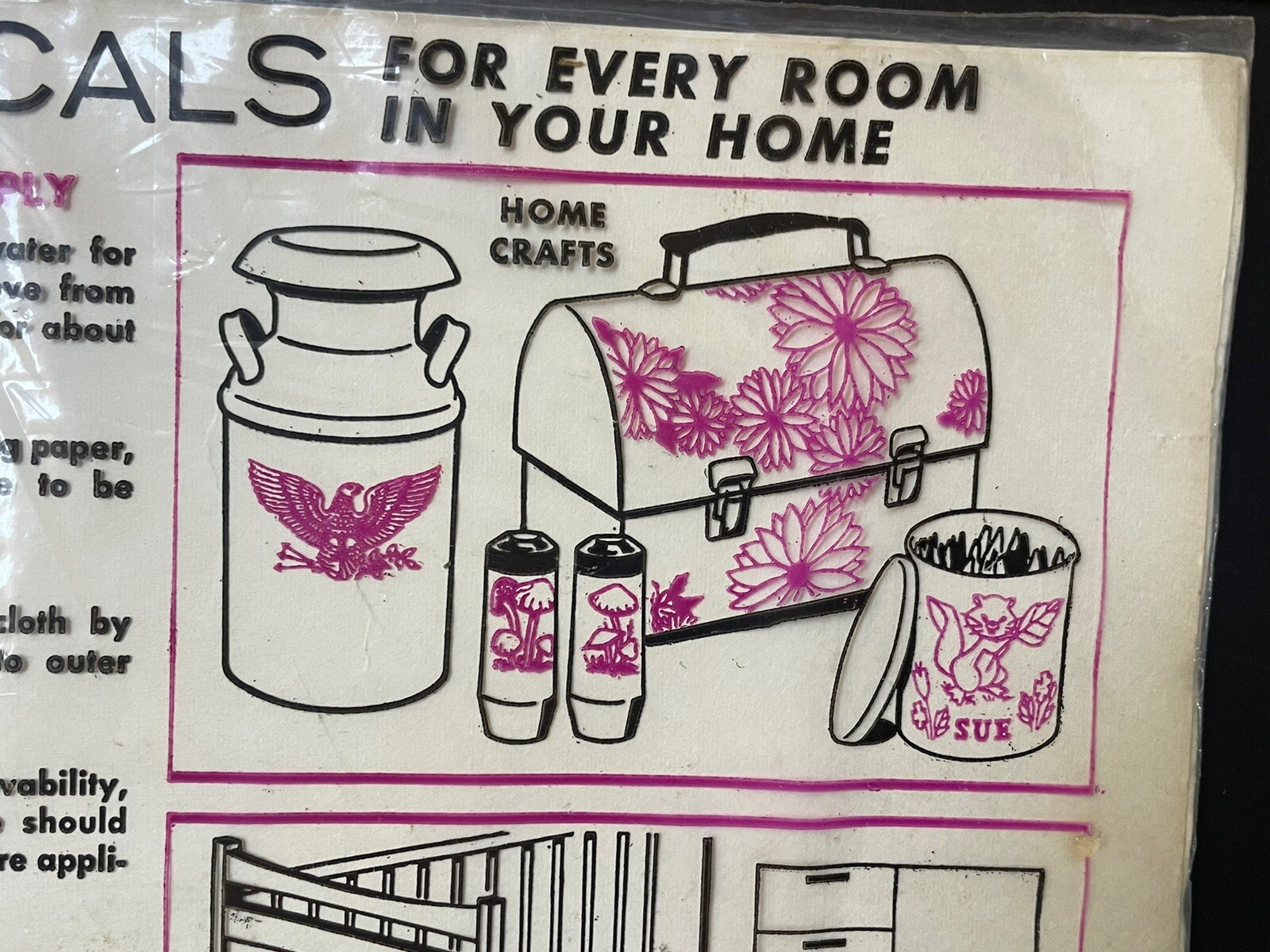 NEW Vintage MEYERCORD Decorative DECALS *FLOWERS Tulips Botanical FLORALS NOS