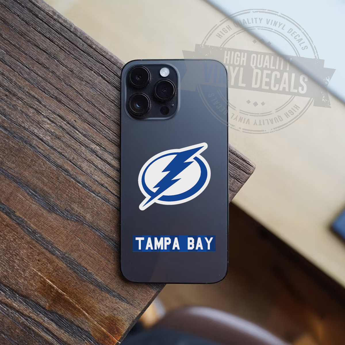 Tampa Bay Lightning NHL Hockey A4 High Quality Printed Vinyl Decal Sticker Kit