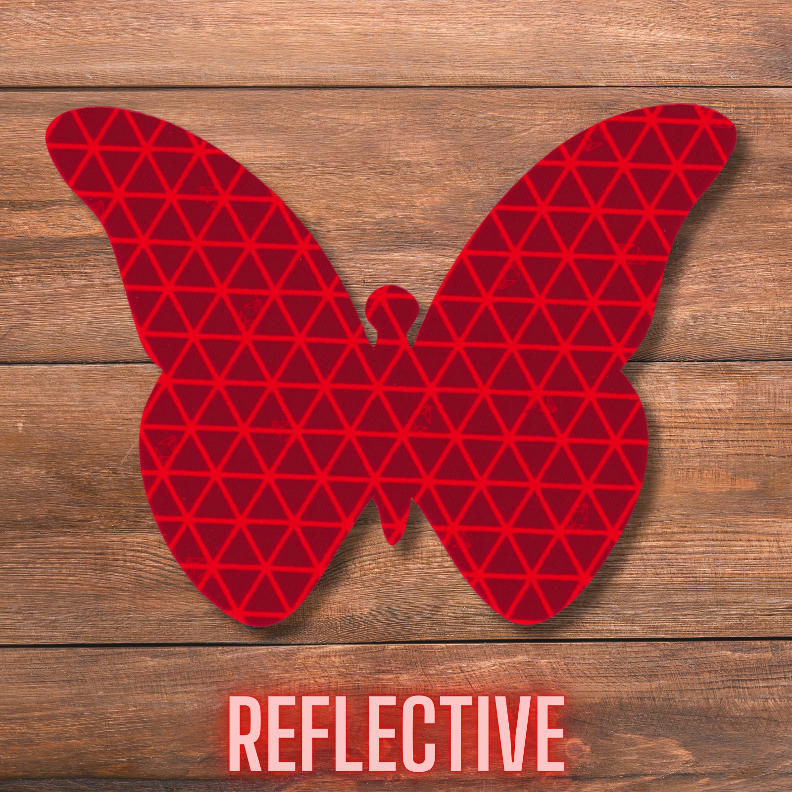Butterfly Reflective Stickers Reflector Decals Pack Bike, Helmet, Car, Mailbox
