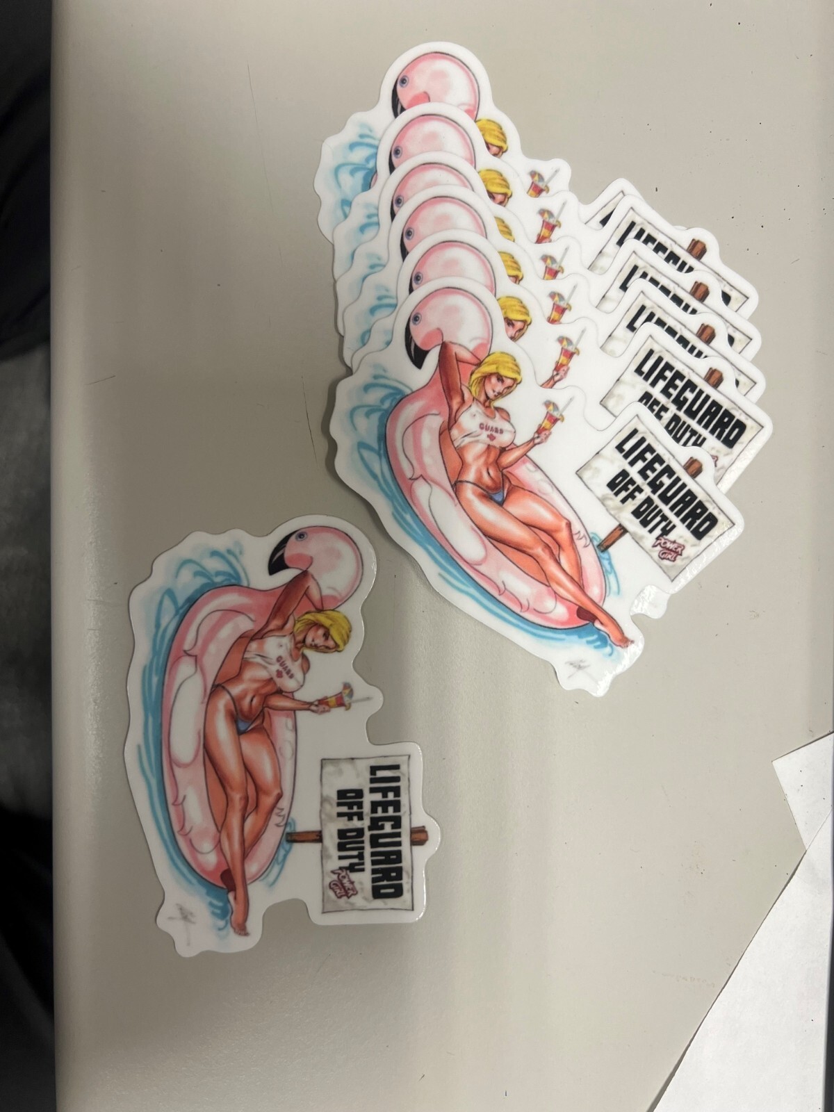 POWER GIRL DC Comics Sexy Fun Sticker Car Laptop Truck Decal