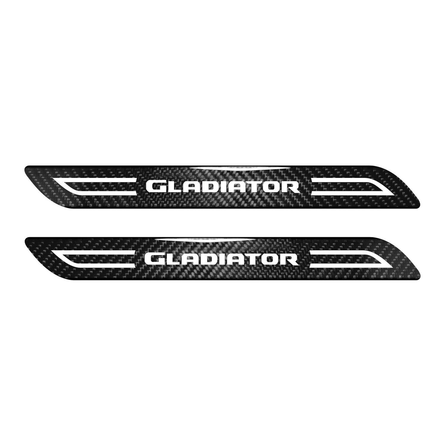 Jeep Gladiator Blade Style Carbon Fiber Car Protector Decals
