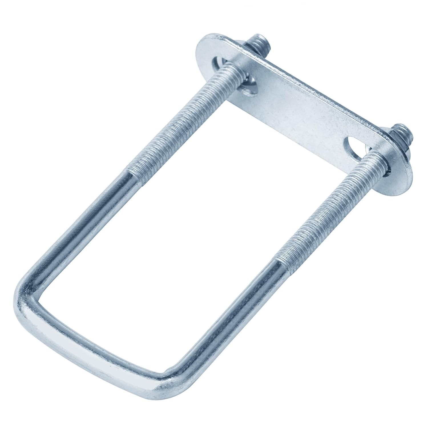 Pcs 1-1/2" Inch Wide Square U-Bolt for Trailer, 3/8" x 1-1/2" x 4-3/8", Elect…