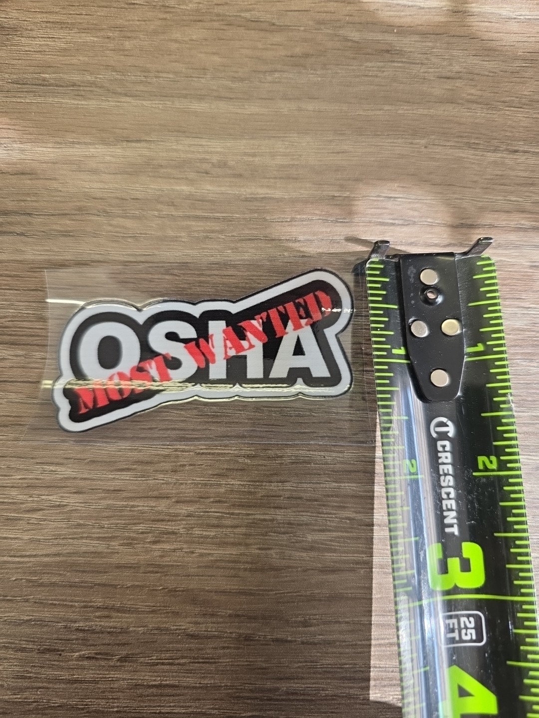 Funny Hardhat Decal UV DTF Sticker Waterproof OSHA