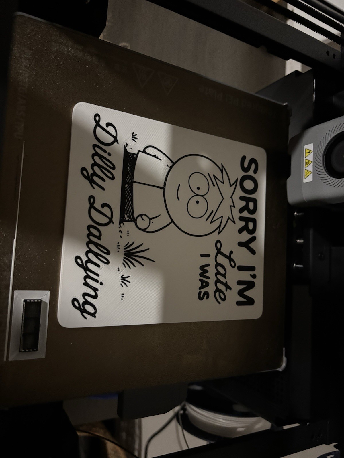 3D Printed South Park Sign