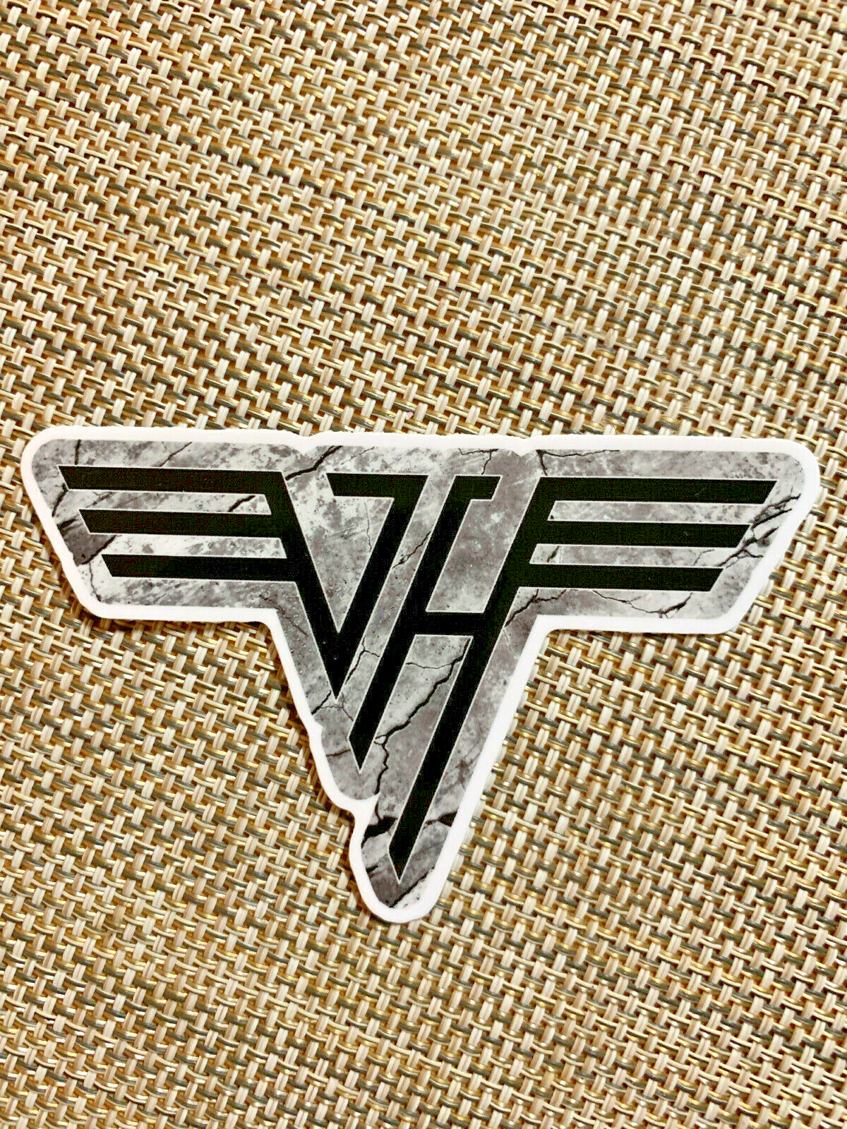 EVH tribute stone premium sticker Vinyl Decal 3 inches E51