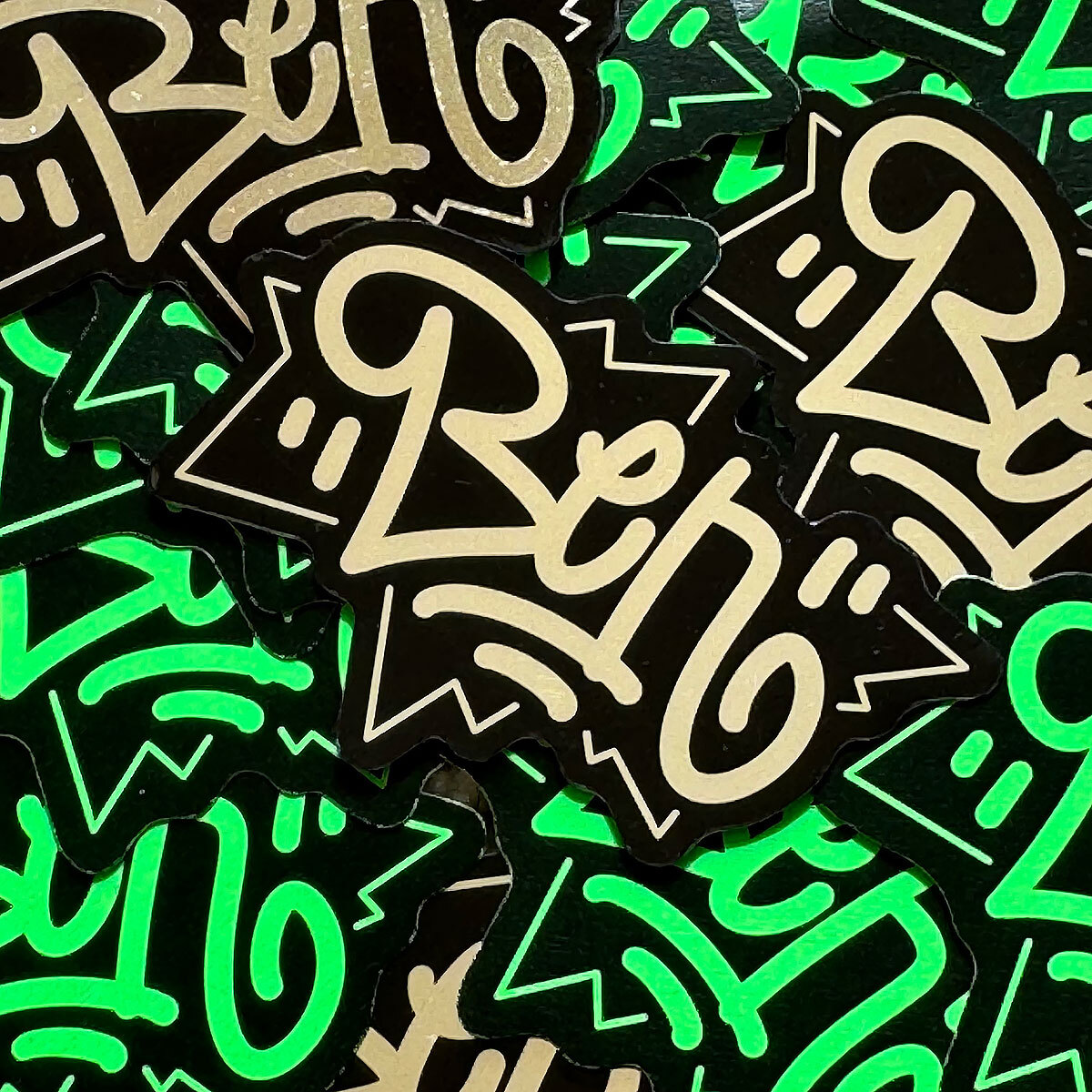 Name Sticker Pack : BEN | for school or Office | Graffiti | Calligraphy