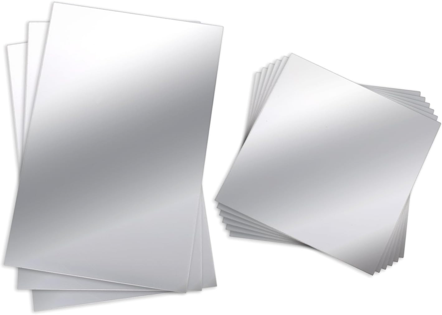 Flexible & Lightweight 9-Piece Mirror Stickers for Artful Home Transformations